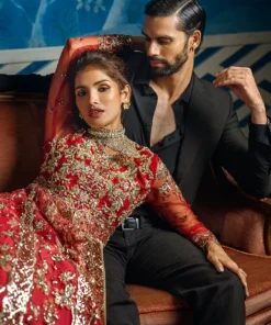 mushq stardust | unstitched wedding collection ’24 | red carpet