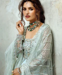 mushq stardust | unstitched wedding collection ’24 | silver screen