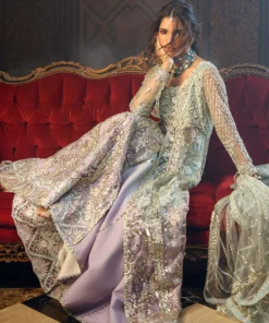 mushq stardust | unstitched wedding collection ’24 | silver screen