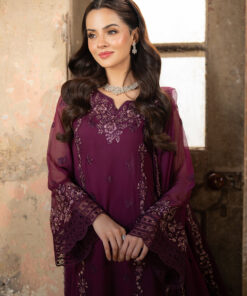 azure ensembles chiffon collection 2025 | merlot grace