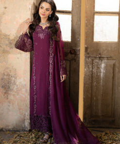 azure ensembles chiffon collection 2025 | merlot grace