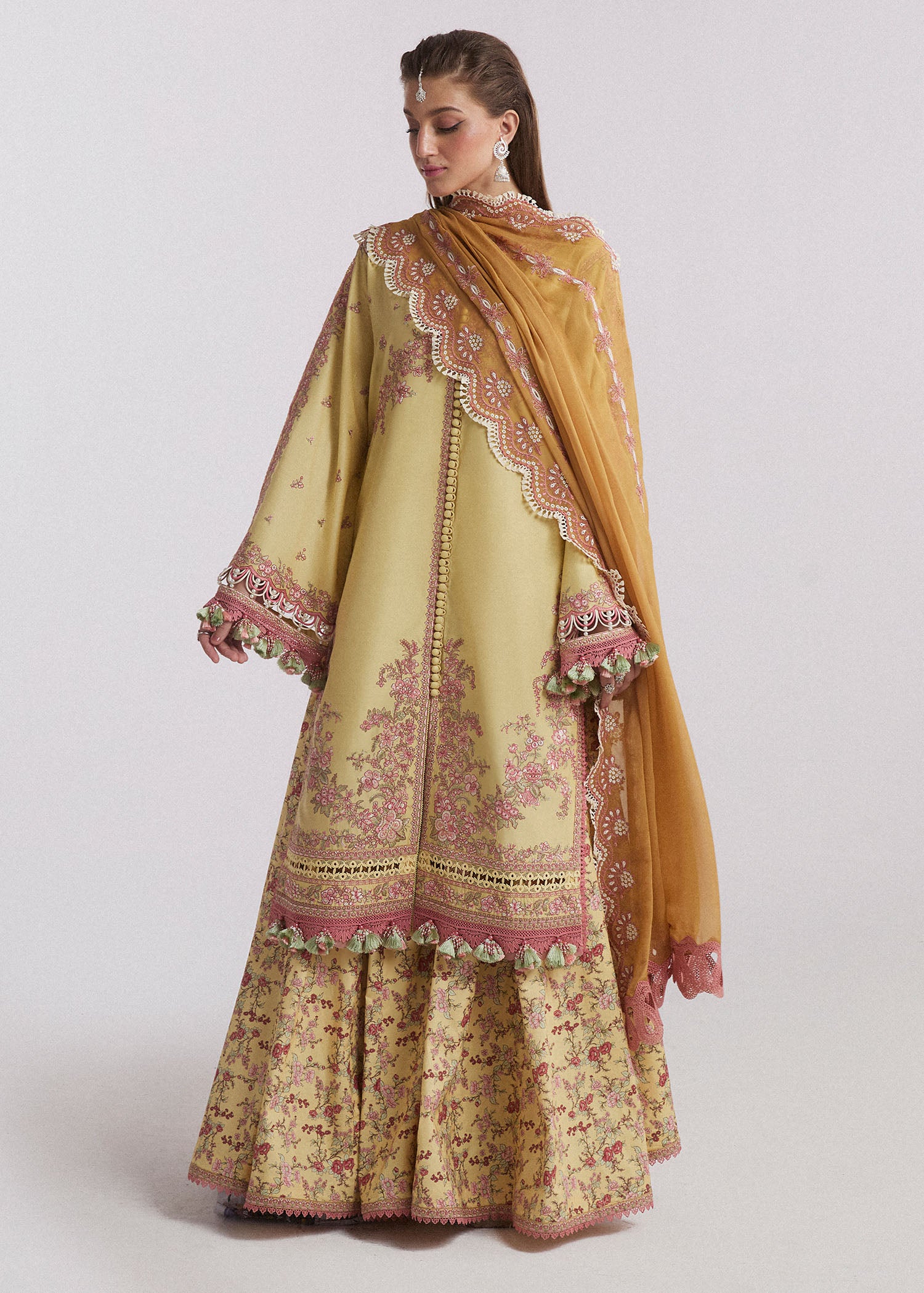 hussain rehar ss lawn eid unstitched collection’24 | limone hussain rehar ss lawn eid unstitched collection’24 | limone