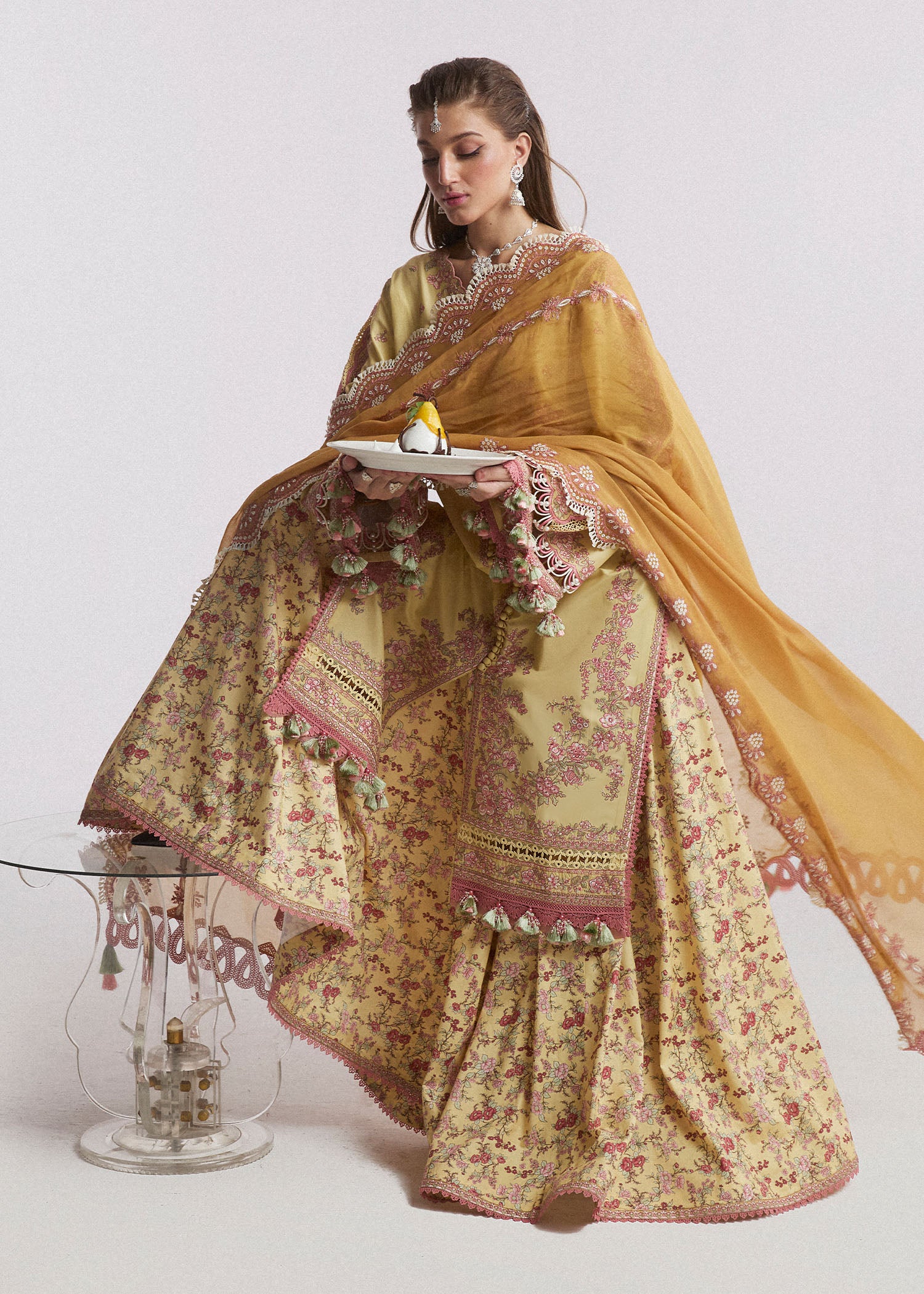 hussain rehar ss lawn eid unstitched collection’24 | limone hussain rehar ss lawn eid unstitched collection’24 | limone