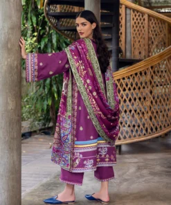 mushq hemline karandi || plum swirl
