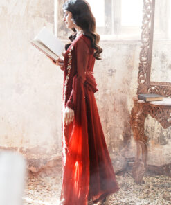 azure ensembles chiffon collection 2025 | red mist