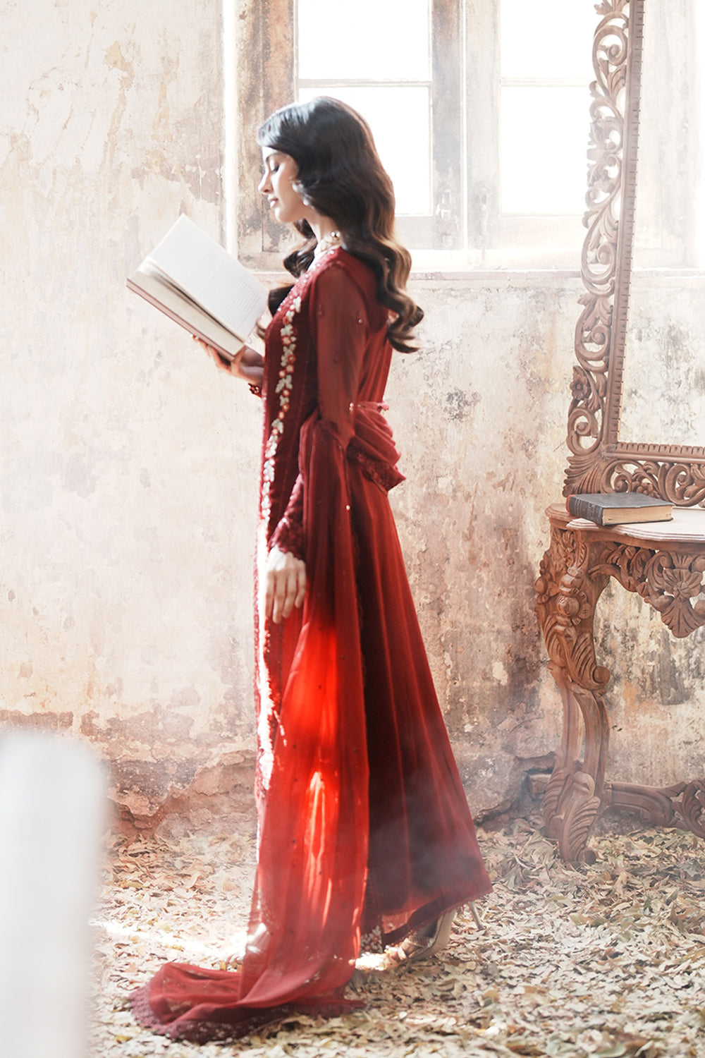 azure ensembles chiffon collection 2025 | red mist azure ensembles chiffon collection 2025 | red mist