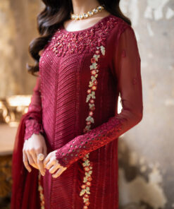 azure ensembles chiffon collection 2025 | red mist azure ensembles chiffon collection 2025 | red mist