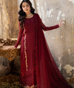 azure ensembles chiffon collection 2025 | red mist azure ensembles chiffon collection 2025 | red mist