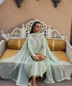 zaha festive lawn 2024 | zf24 02 (ss 5443)