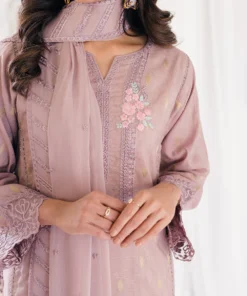 azure ensembles jacquard 2024 | vintage mauve