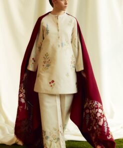coco winter unstitched by zara shahjahan | 2b