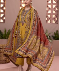 khaadi | mid summer | | bds240408 mustard
