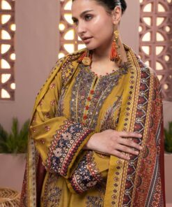 khaadi | mid summer | | bds240408 mustard