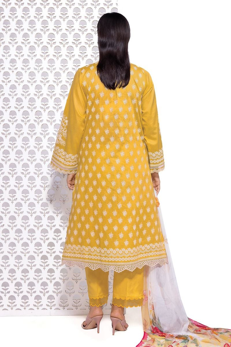 khaadi fall collection | ca240802 yellow khaadi fall collection | ca240802 yellow