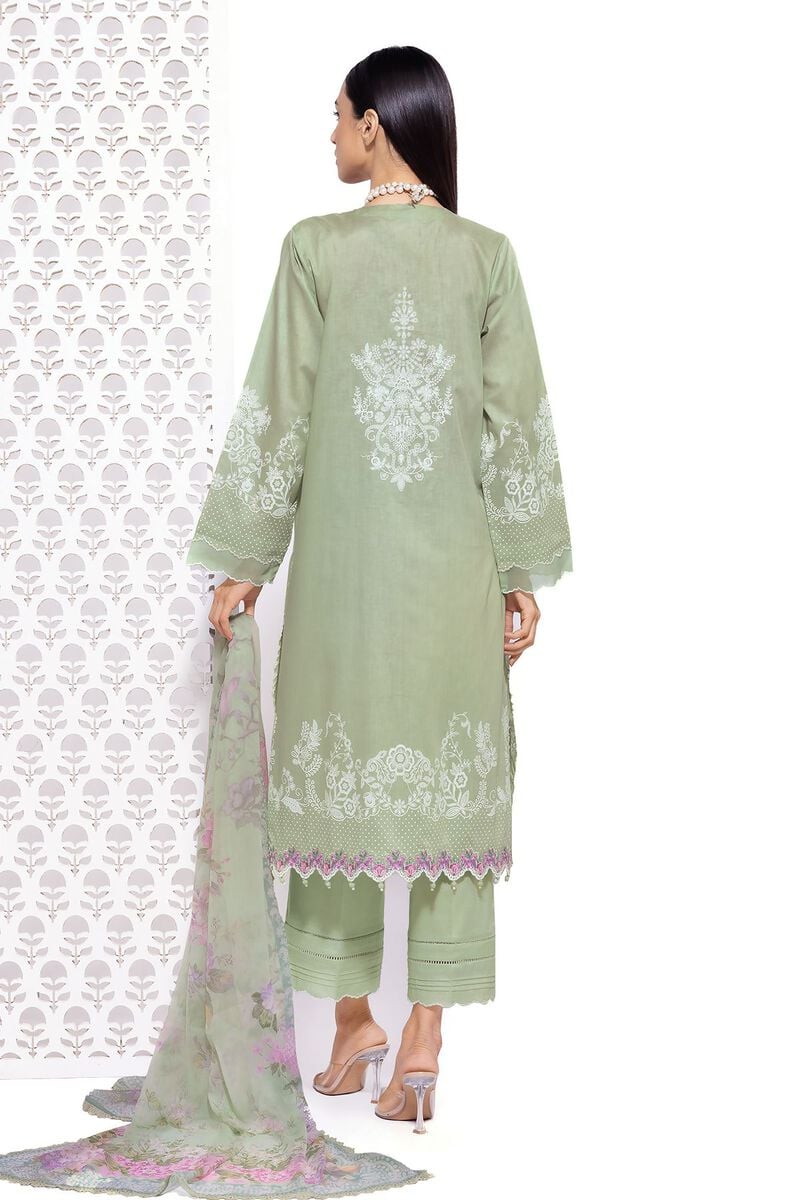 khaadi fall collection | ca240804 green khaadi fall collection | ca240804 green
