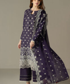 chikankari lawn by cross stitch 2025 | indigo royal