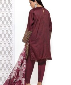 khaadi fall collection | cs240802 maroon