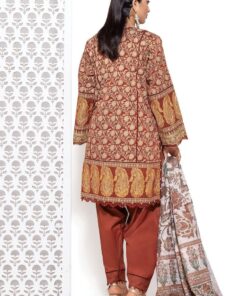 khaadi fall collection | cs240810 rust