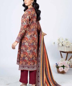 gulahmed printed linen with printed linen dupatta wns 32217 b winter collection vol 3 | gz 6