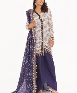 gold n lacquer printed lawn dupatta gold n lacquer printed lawn shirt dyed trouser gulahmed back cl 52411b 4 .jpg