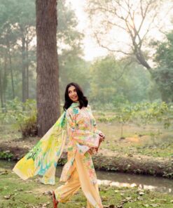 gul ahmed dhoop kinaray lawn 2025 | cl52432