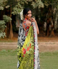 gul ahmed dhoop kinaray lawn 2025 | sr52010