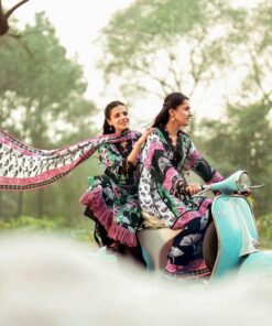 gul ahmed dhoop kinaray lawn 2025 | cl52478