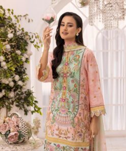 gul ahmed timeless allure lawn 2025 | cl 52097