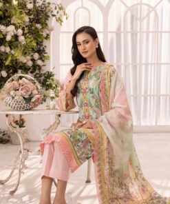 gul ahmed timeless allure lawn 2025 | cl 52097