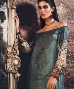 maria.b. silk collection 2019 – msk 406 teal
