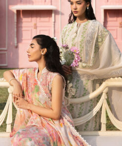 cross stitch premium lawn 2025 | green trellis