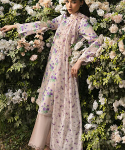 cross stitch premium lawn 2025 | rosy affair