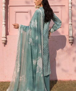 cross stitch premium lawn 2025 | teal grace