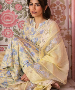 cross stitch premium lawn 2025 | sunshine dream