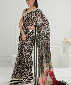 saree | gul ahmed the joy of summer 2025 | sr 52007