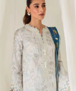 qprints by qalamkar embroidered lawn 2024 | qlm24qp ar 05 florine