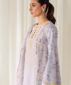 qprints by qalamkar embroidered lawn 2024 | qlm24qp ar 06 orane