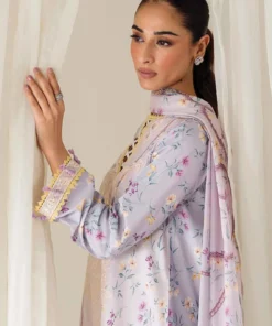qprints by qalamkar embroidered lawn 2024 | qlm24qp ar 06 orane