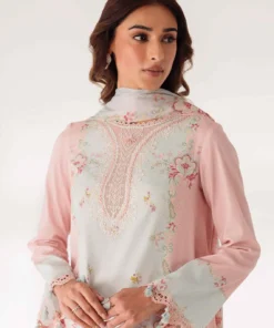 qprints by qalamkar embroidered lawn 2024 | qlm24qp ar 07 sabine