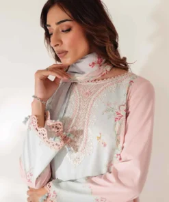 qprints by qalamkar embroidered lawn 2024 | qlm24qp ar 07 sabine