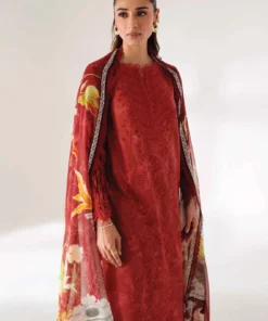 qprints by qalamkar embroidered lawn 2024 | qlm24qp ar 09 renee