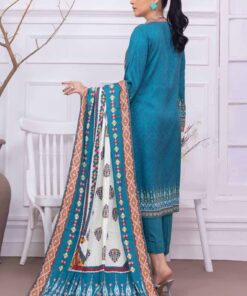 gulahmed printed linen with printed linen dupatta wns 32217 b winter collection vol 3 | gz 29