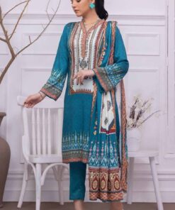 gulahmed printed linen with printed linen dupatta wns 32217 b winter collection vol 3 | gz 29