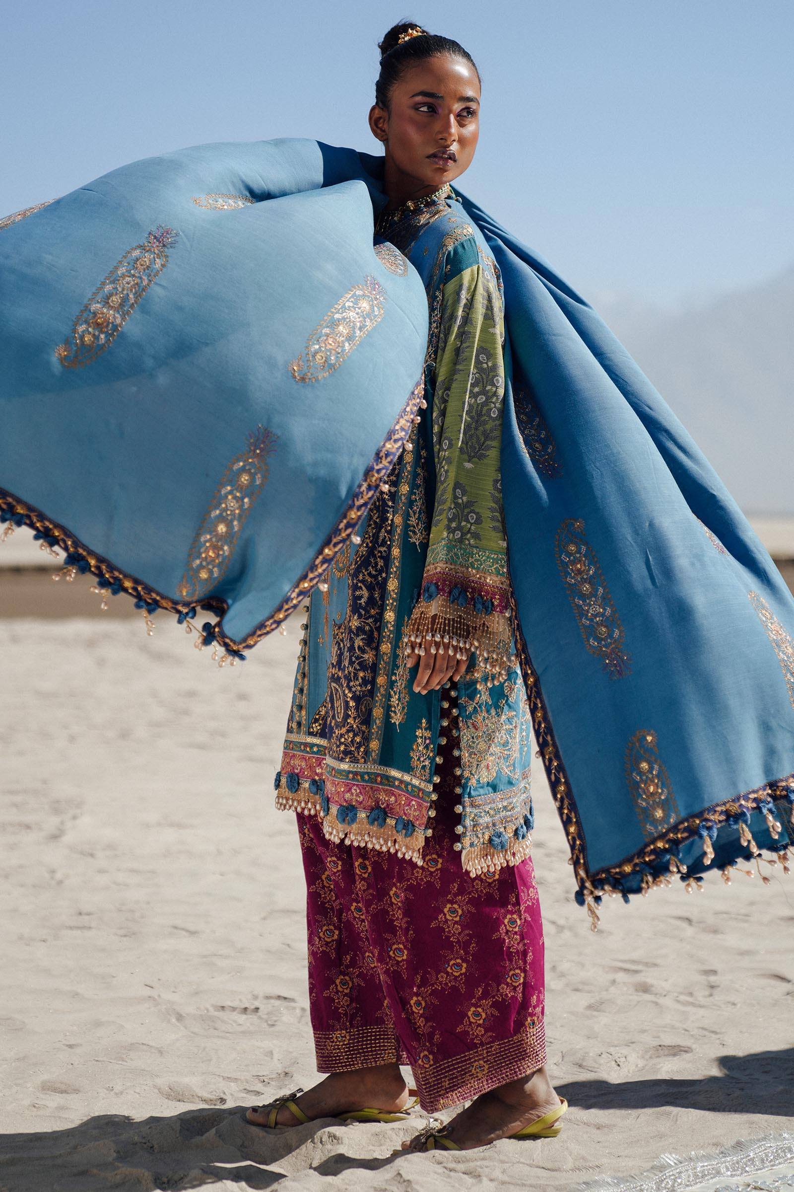 sana safinaz winter shawl | s241 002b sana safinaz winter shawl | s241 002b