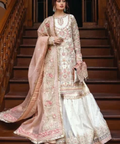 sajal by serene embroidered organza suits unstitched 3 piece sp24sj sb 29 zevar wedding collection 1.webp