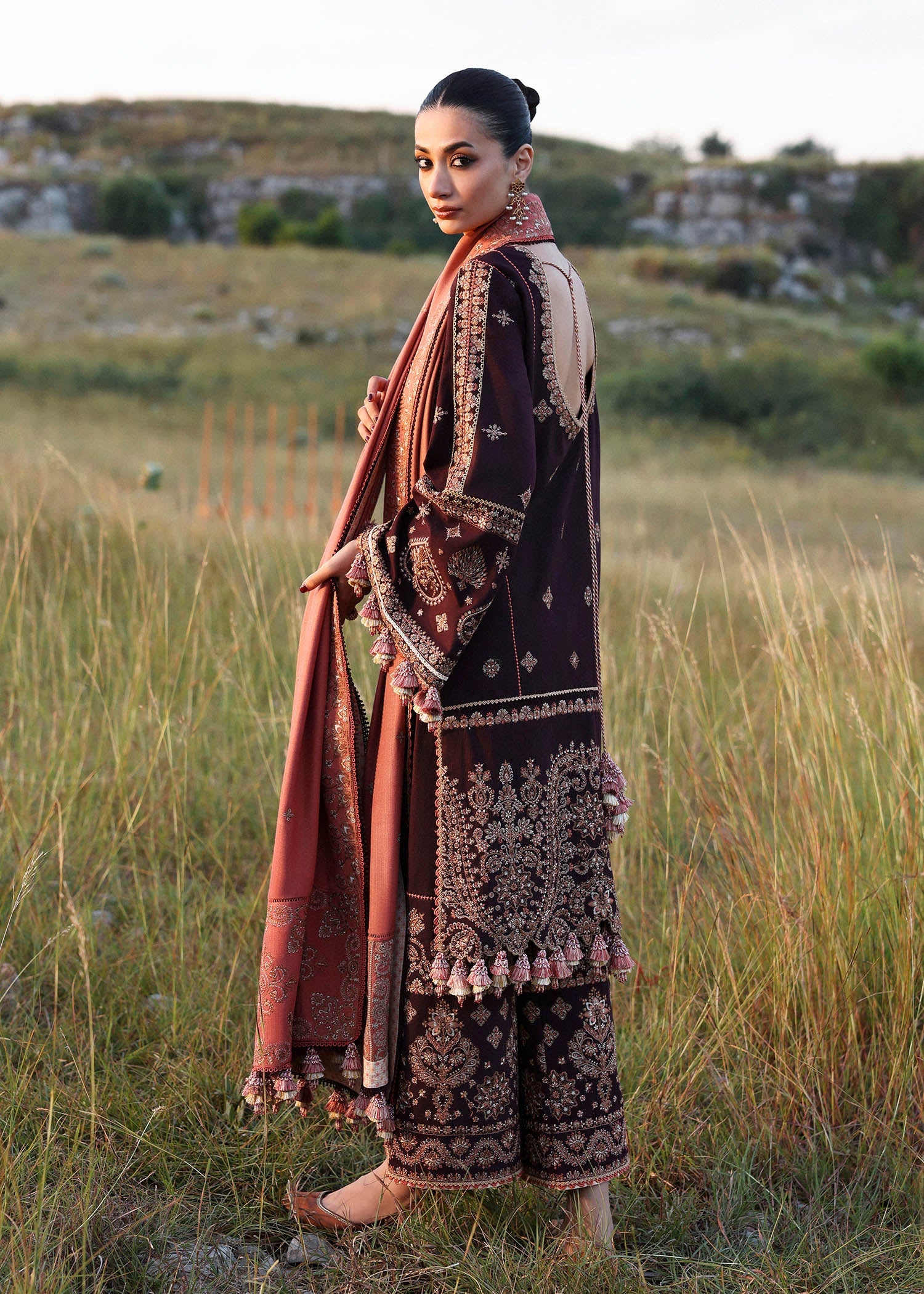 hussain rehar khaddar unstitched’25 || nazneen hussain rehar khaddar unstitched’25 || nazneen